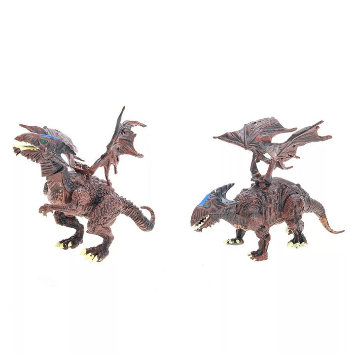 Insten 12 Pack Dragon Figurine Puzzles in Hatching Jurassic Eggs, Party Favors