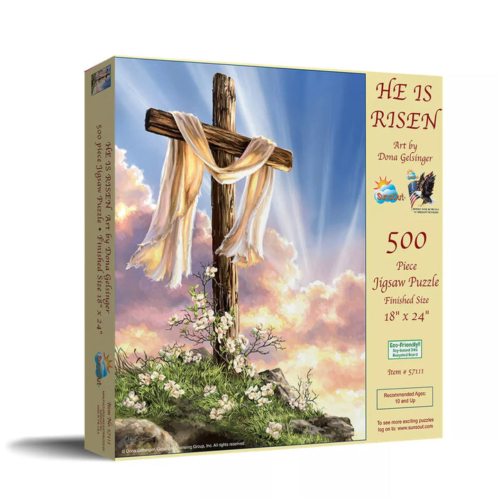 Sunsout He Is Risen 500 Pc Easter Jigsaw Puzzle 57111