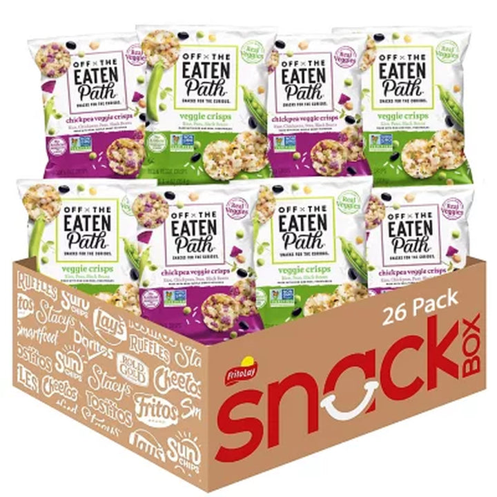 Off the Eaten Path Veggie Crisps Mix Flavor Variety Pack 1.25 Oz., 26 Ct.