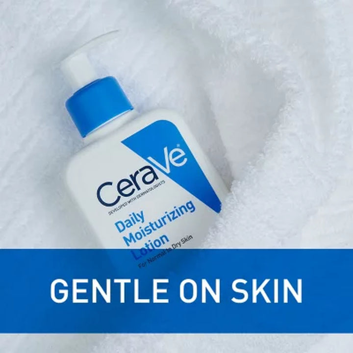 Cerave Daily Moisturizing Lotion, Normal to Dry Skin, 12 Oz., 2 Pk.