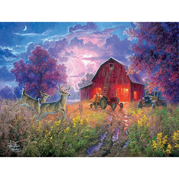 Sunsout Night Run 500 Pc Jigsaw Puzzle 69840