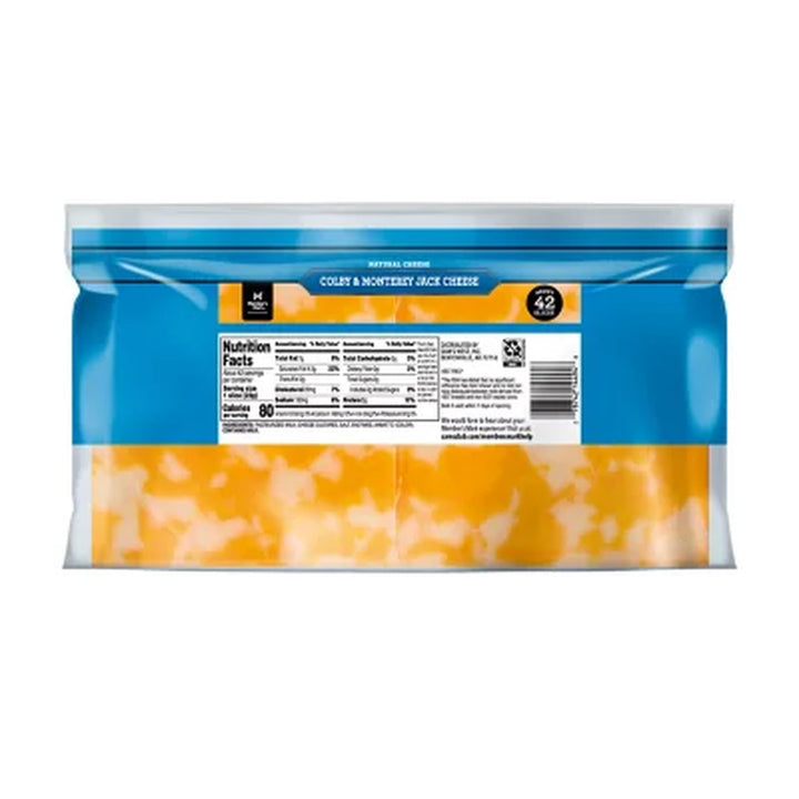 Member'S Mark Sliced Colby Jack Cheese, 2 Lbs.