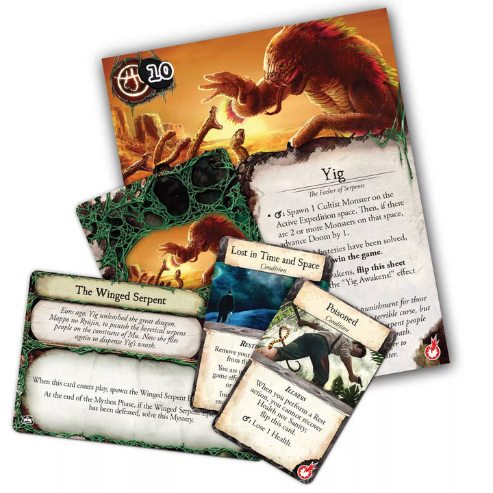 Fantasy Flight Studios Eldritch Horror: Forsaken Lore Expansion Game