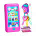 Syncfun Play-Act Pretend Play Smart Phone, Keyfob Key Toy and Credit Cards Set, Kids Toddler Cellphone Toys, Toddler Birthday Gifts