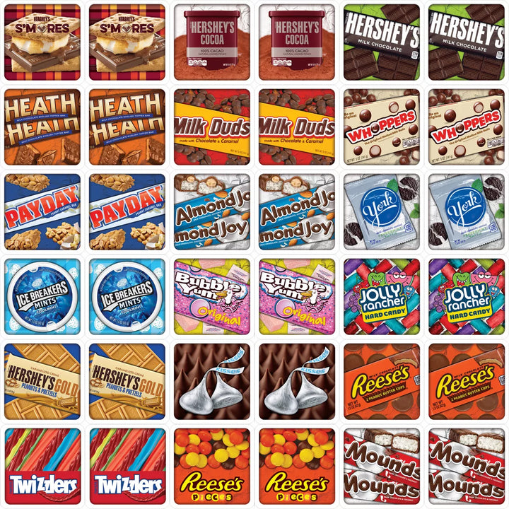 Masterpieces Officially Licensed Hershey Matching Game for Kids and Families.