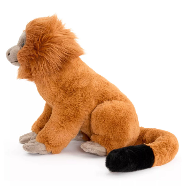 FAO Schwarz 12" Baby Monkey Gold Lion Tamarin Toy Plush