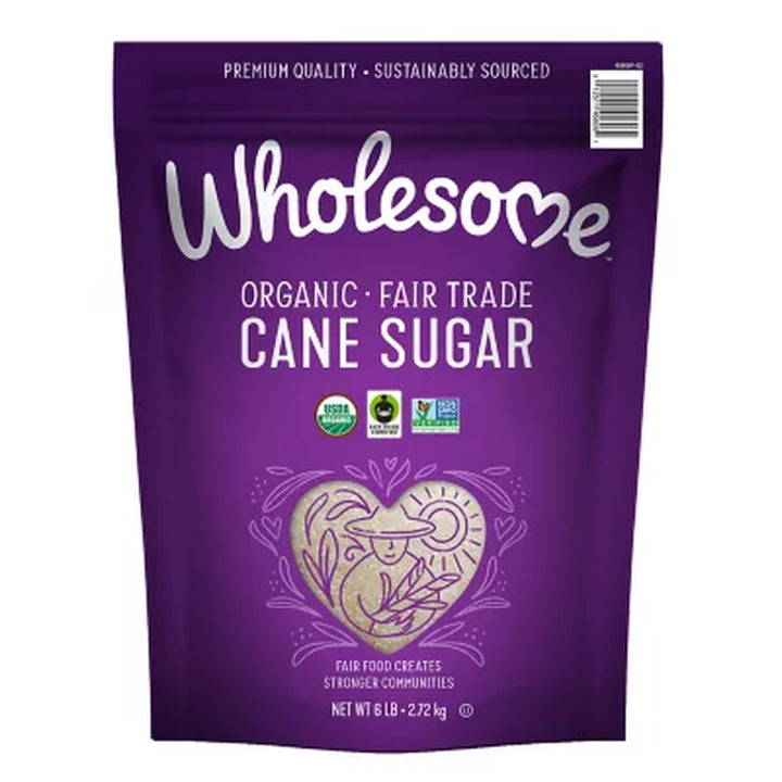 Wholesome Organic Cane Sugar 6 Lbs.