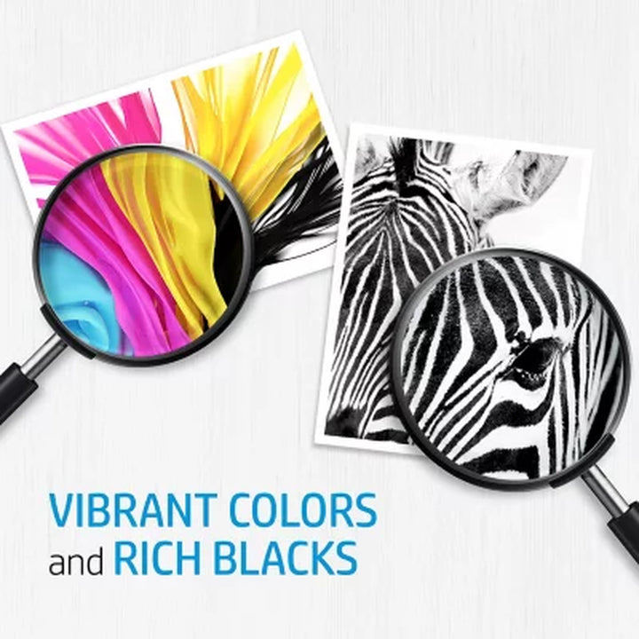 HP 63XL, L0R44BN High-Yield Original Ink Cartridges, Black/Tri-Color 2 Pk.