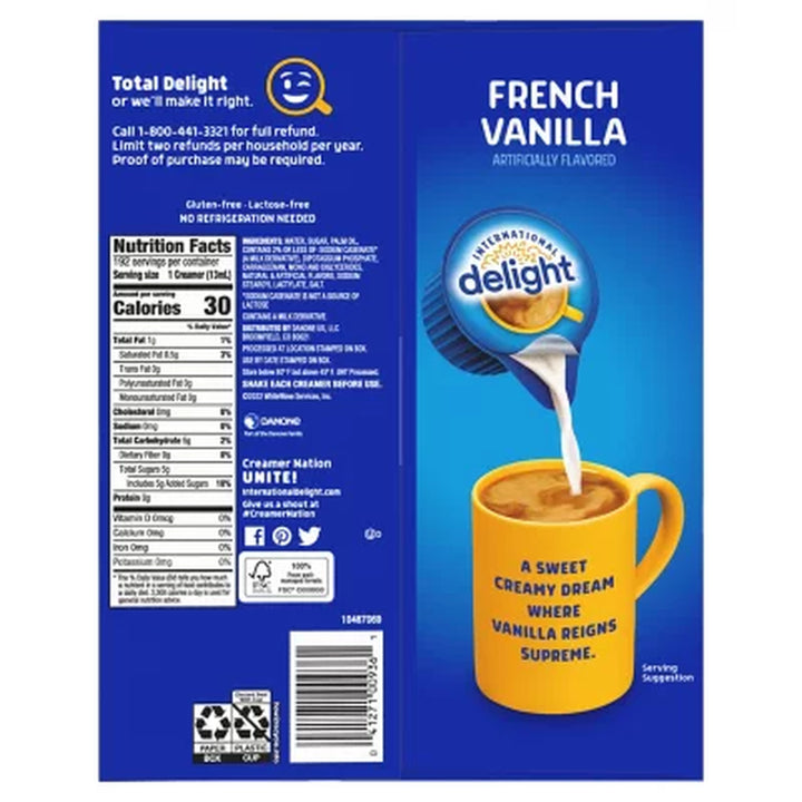 International Delight French Vanilla Creamer Singles (192 Ct.)