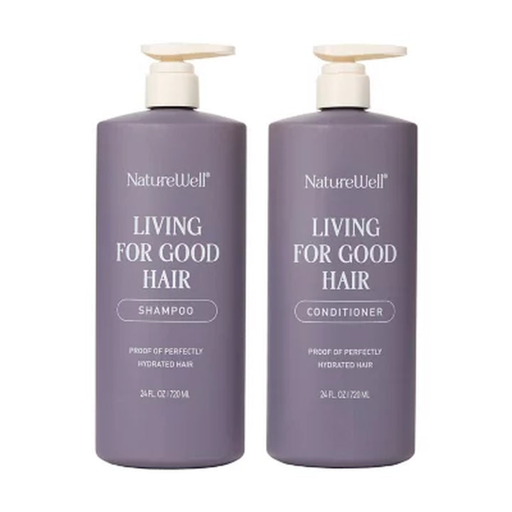 Naturewell Living for Good Shampoo & Conditioner, 24 Fl. Oz., 2 Pk.