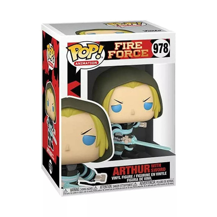 Funko Pop! Animation: Fire Force - Arthur with Sword Vinyl Figure #978 #56156