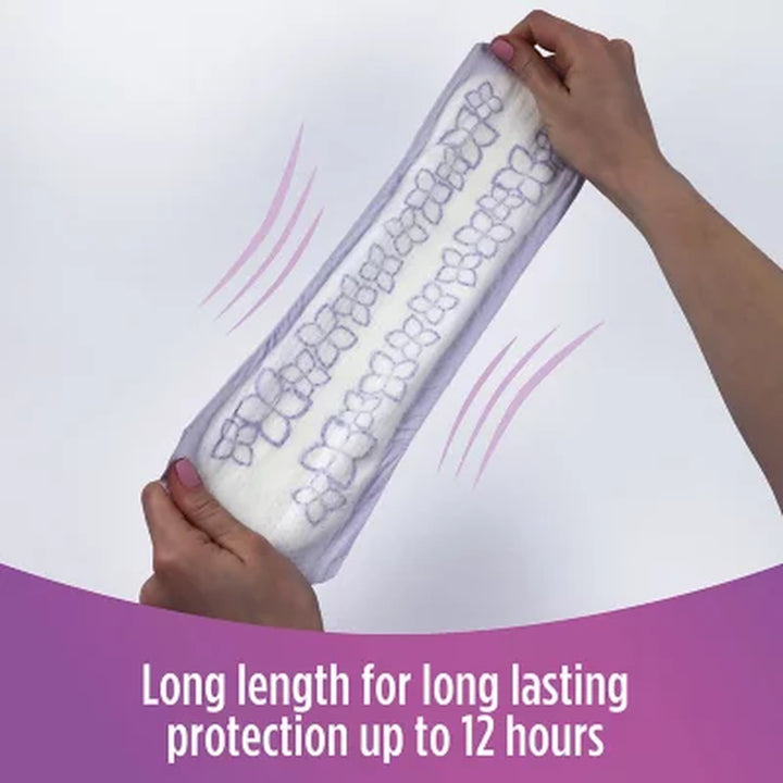 Member'S Mark Total Protection Pads for Women, Maximum Long Length, 192 Ct.