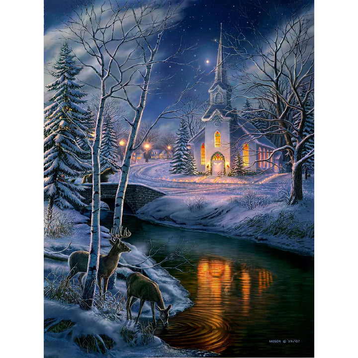 Sunsout O Holy Night 1000 Pc Christmas Jigsaw Puzzle 28462