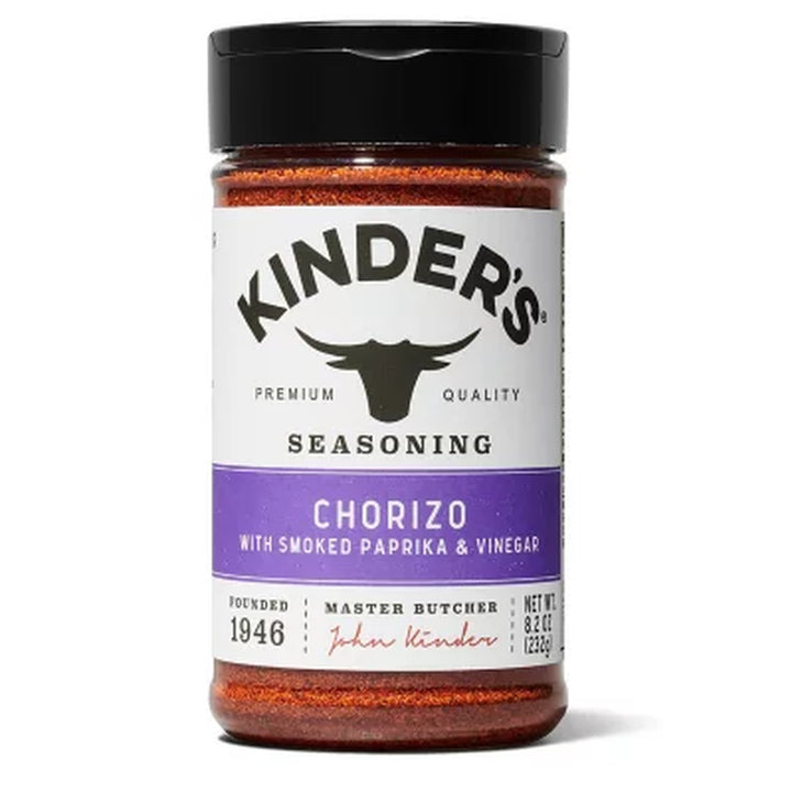 Kinder'S Chorizo Seasoning 8.2 Oz.