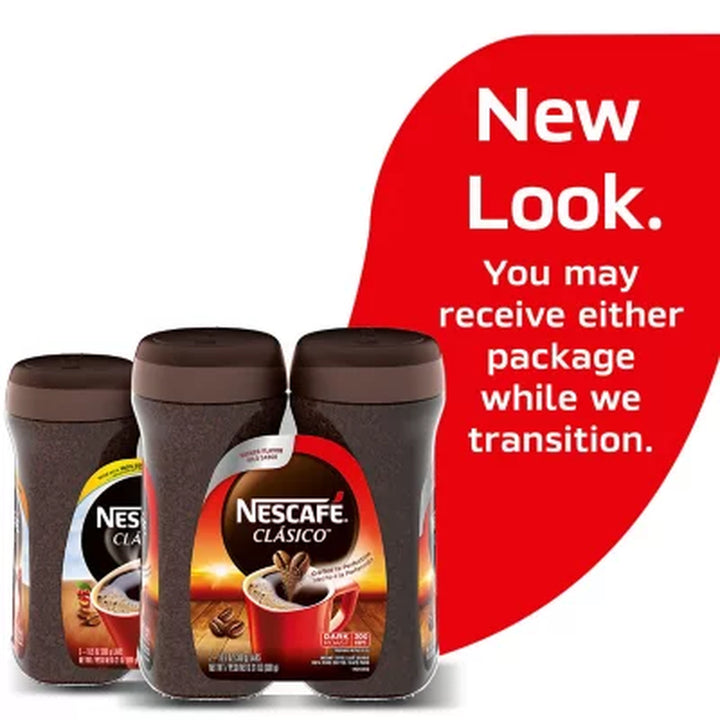 Nescafé Clasico Instant Coffee 21 Oz., 2 Pk.