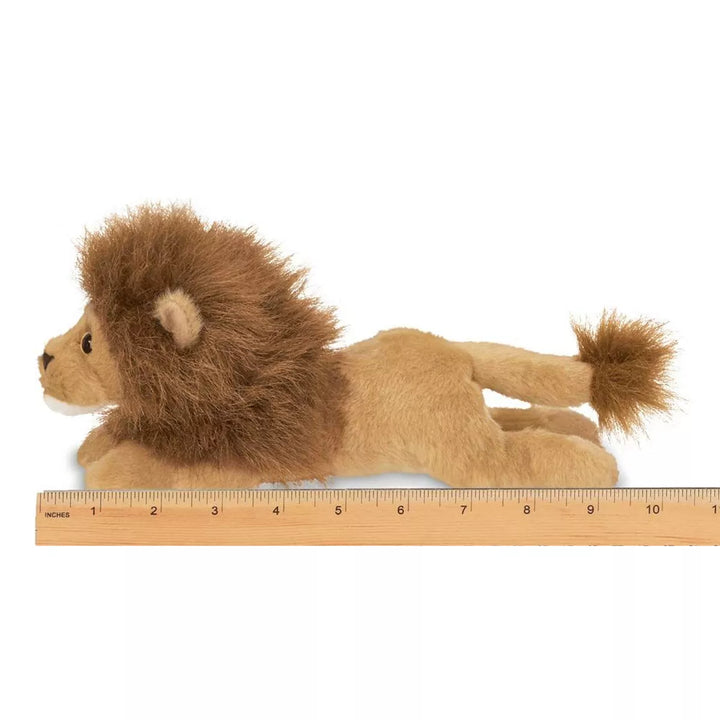 Bearington Lil' Prince Small Plush Stuffed Animal Lion, 9 Inches