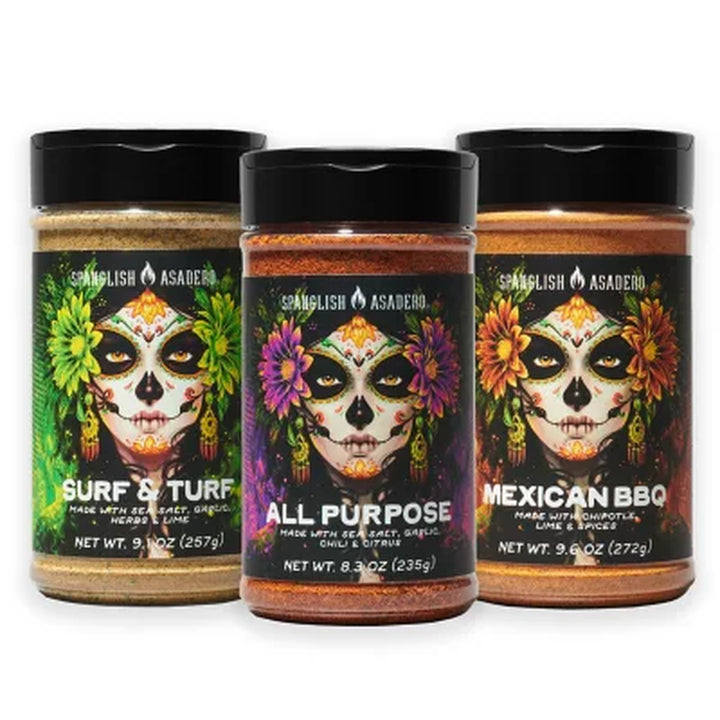 Spanglish Asadero All Purpose Seasoning 8.3 Oz.