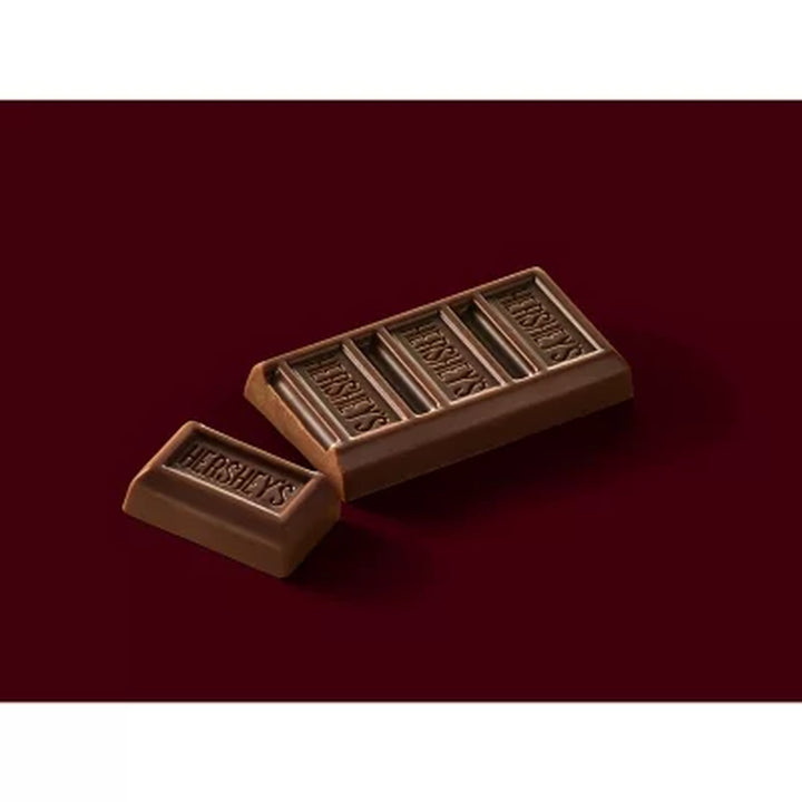HERSHEY'S Milk Chocolate Bars, Snack Size, 80 Pcs.