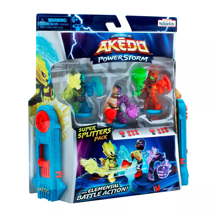 Legends of Akedo Power Storm Super Splitters Pack