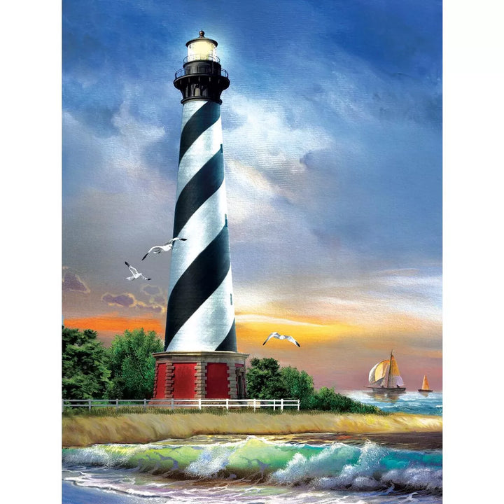 Sunsout Cape Hatteras Lighthouse 500 Pc Jigsaw Puzzle 28835