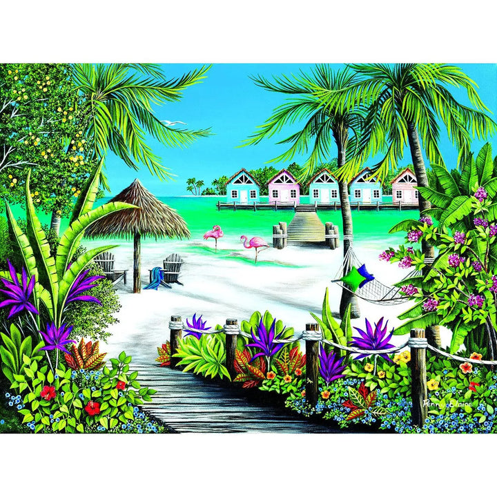 Sunsout Tropical Escape 500 Pc Jigsaw Puzzle 61810