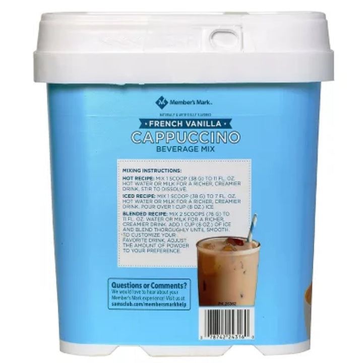 Member'S Mark French Vanilla Cappuccino Beverage Mix 48 Oz.