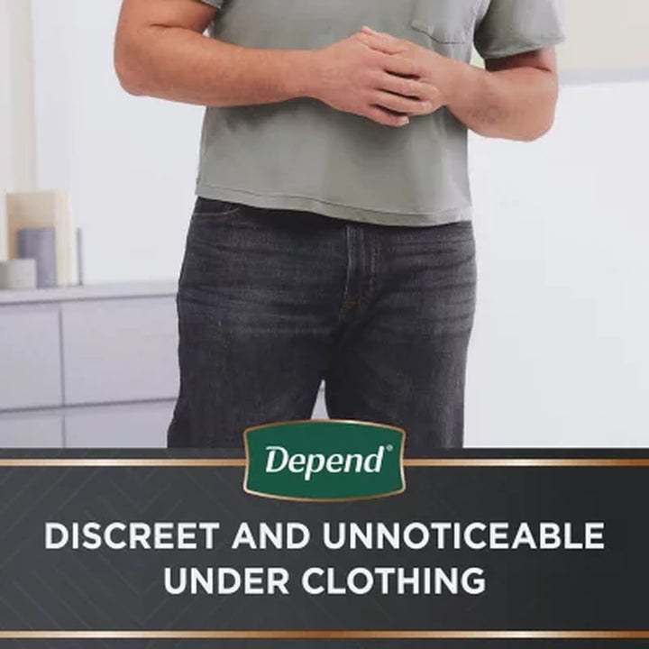 Depend Real Fit Incontinence Underwear for Men, Maximum Absorbency - Choose Your Size