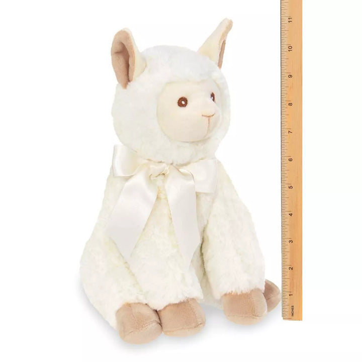 Bearington Baby Alma Plush Llama Stuffed Animal, 12 Inches
