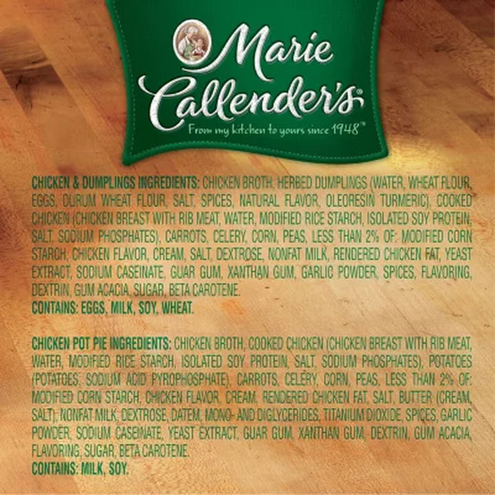 Marie Callender'S Chicken Variety Soup 8 Ct.