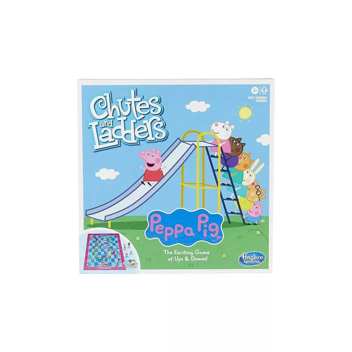 Chutes and Ladders: Peppa Pig Edition Board Game for Kids Ages 3 and Up, Preschool Games for 2-4 Players