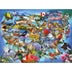 Sunsout State Birds of the U.S. 1000 Pc Jigsaw Puzzle 58649