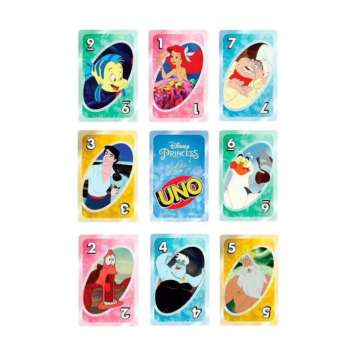 Mattel Games UNO Little Mermaid Card Game