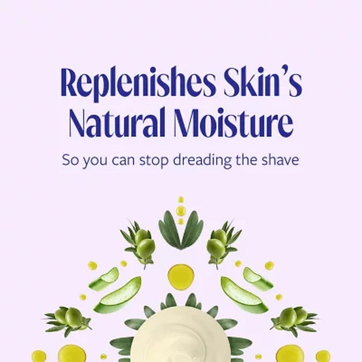 Skintimate Skin Therapy Moisturizing Shaving Gel for Women, Dry Skin, 9.5 Oz., 3 Pk.