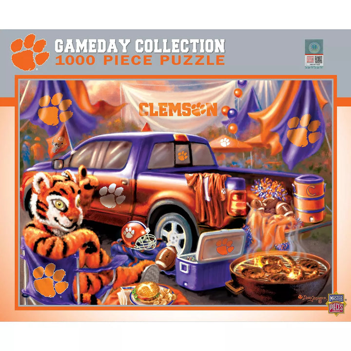 Masterpieces 1000 Piece Jigsaw Puzzle - NCAA Clemson Tigers Gameday.