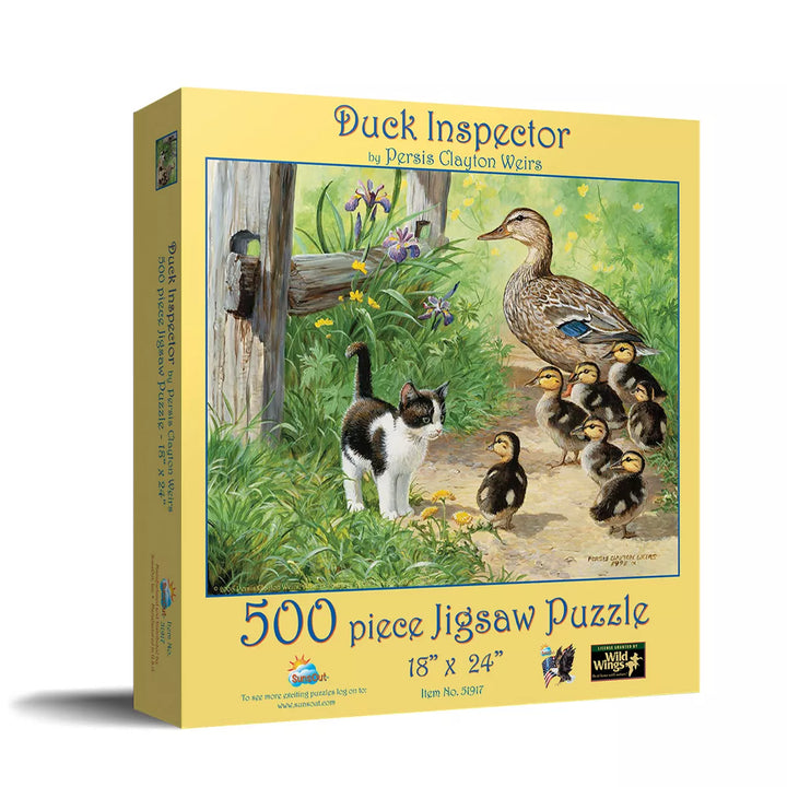 Sunsout Duck Inspector 500 Pc Jigsaw Puzzle 51917