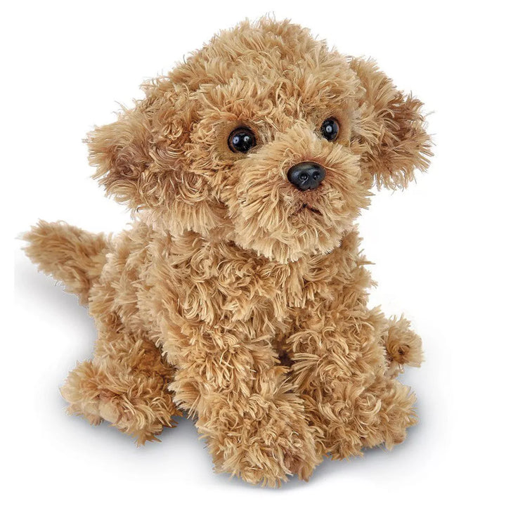 Bearington Collection Doodles Labradoodle Plush Stuffed Animal Puppy Dog, 13"