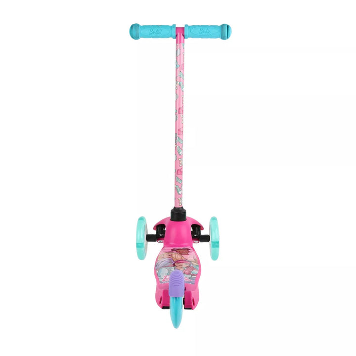 Barbie Tilt and Turn Light up 3 Wheels Scooter