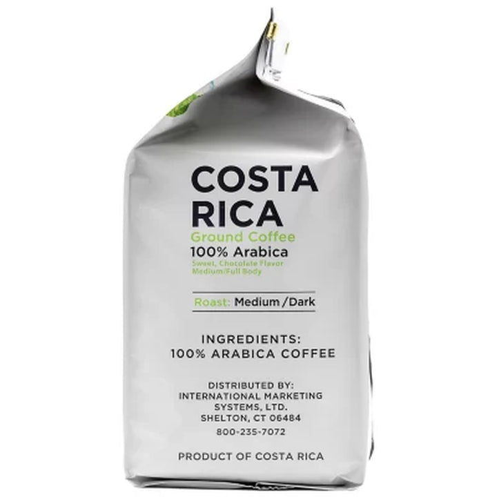 Montana Ridge Medium Dark Roast Ground Coffee, Costa Rica Blend 40 Oz.