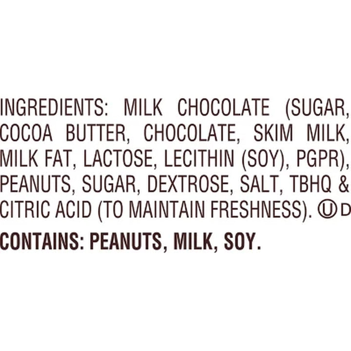 REESE'S Milk Chocolate Peanut Butter Cups, 1.5 Oz., 36 Pk.