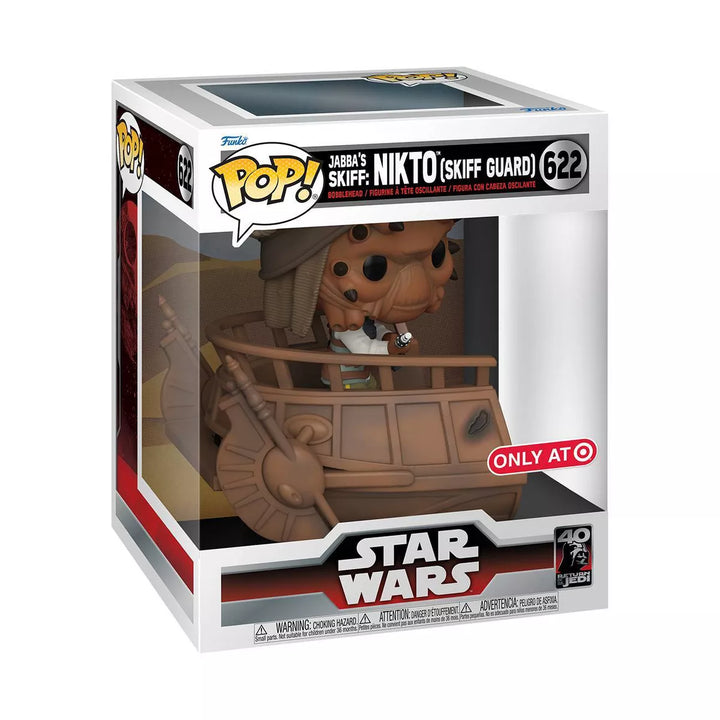 Funko POP! Deluxe: Return of the Jedi Jabba'S Skiff Nikto Figure