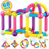 Contixo ST2 -Kids Toy Magnetic Stix Stick -68 PCS 3D Building Blocks STEM Construction