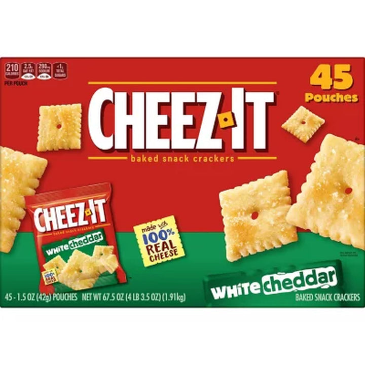 Cheez-It White Cheddar Snack Packs 1.5 Oz., 45 Pk.