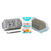 Nordic Ware Holiday Loaf Bundle: Winter Wonderland Loaf Pan, Loaf Keeper and Salted Caramel Quick Bread Mix