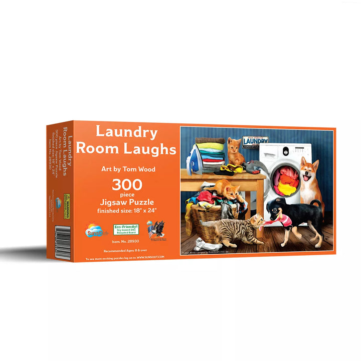 Sunsout Laundry Room Laughs 300 Pc Jigsaw Puzzle 28930