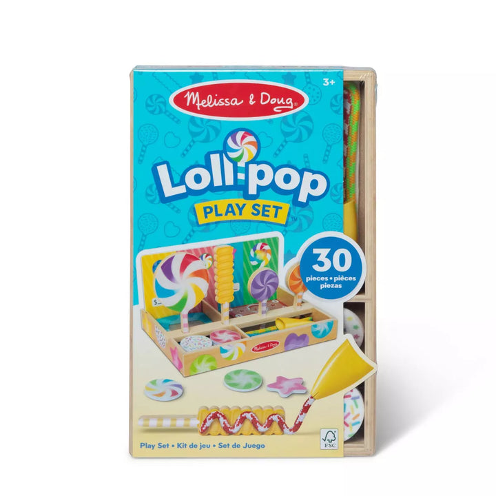 Melissa & Doug Wooden Lollipop Play Set