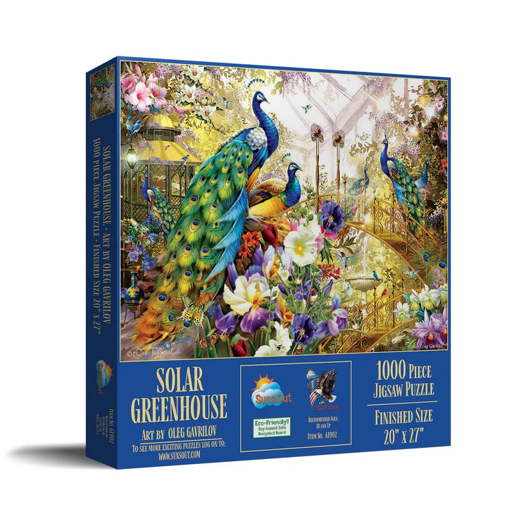 Sunsout Solar Greenhouse 1000 Pc Jigsaw Puzzle 61902