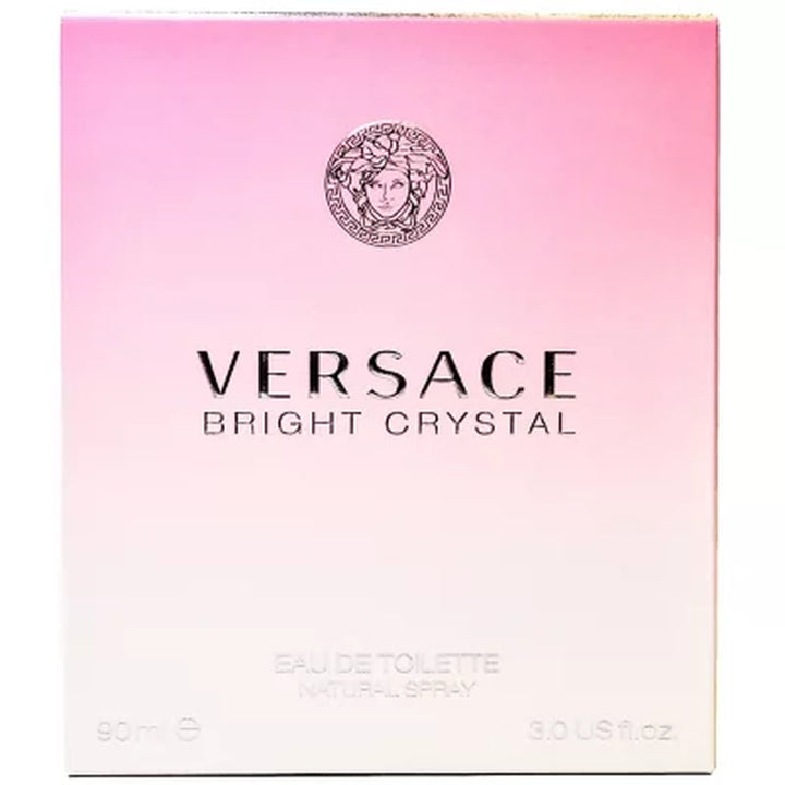 Versace Bright Crystal Eau De Toilette, 3.0 Fl Oz