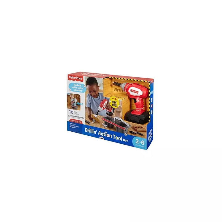 Fisher-Price Drillin' Action Tool Set