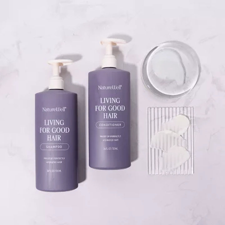 Naturewell Living for Good Shampoo & Conditioner, 24 Fl. Oz., 2 Pk.
