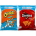 Cheetos Puffs and Doritos Nacho Cheese Tortilla Chips Bundle 2 Ct.